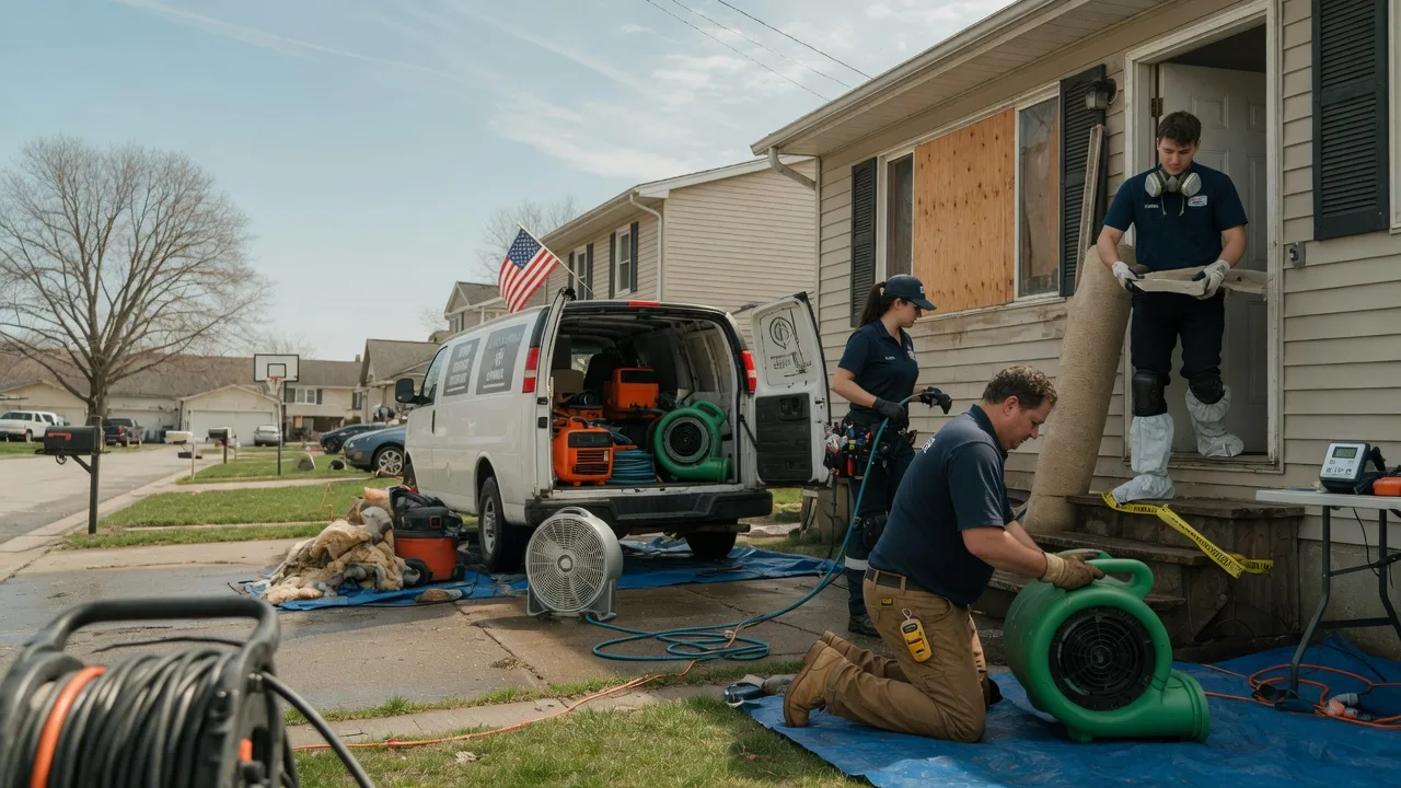 Water Damage Restoration in Greenbush, ME near me